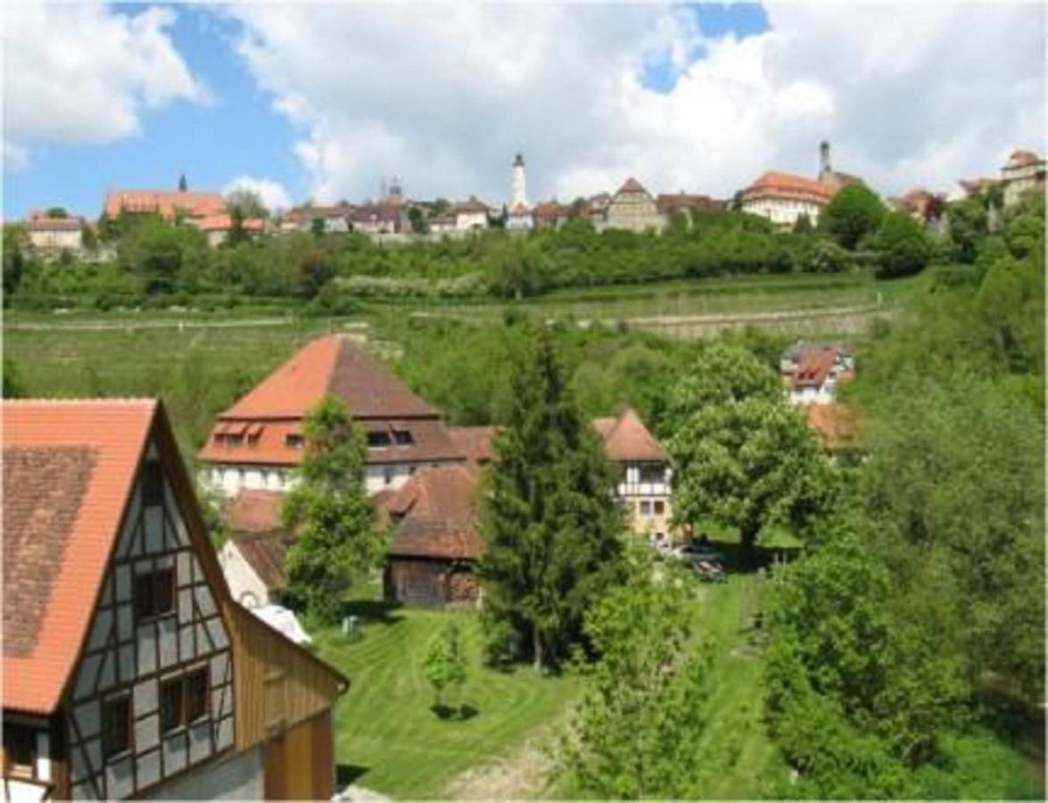 Herrnmuehle - Pension & Ferienwohnungen Rothenburg ob der Tauber Exteriör bild